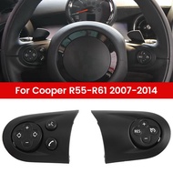Car Multifunction Volume Steering Wheel Switch Button Cover for R55 R55 R57 R57 R58 R59 R59 R60 R61