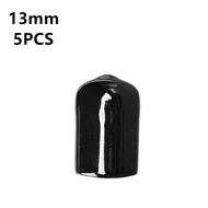 5PCS Cue Tip Rubber Cap Protector 13mm 10mm Karet Tutup Stik Billiard Pelindung Ujung Stik
