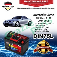 Münster Robust MF CMF DIN75 | DIN75L | 57539 (75AH) Car Battery Bateri Kereta for Mercedes-Benz SLK 