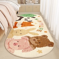 Cartoon Dopamine Style Girls Bedroom Carpet