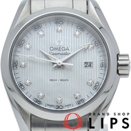 นาฬิกา Omega Seamaster Aqua Terra Quartz ขนาด 30 มม. ตัวเรือนประดับเพชร 11 ชิ้น รุ่น Seamaster Aqua 
