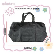 HARVEY NICHOLS 旅行袋 健身包 戶外運動包 大容量包 行李包 健身袋 行李袋（黑色）【平行進口】