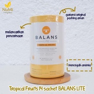 BALANS Lite Tropical Fruit 14 Sachet minuman fiber - Balans Official