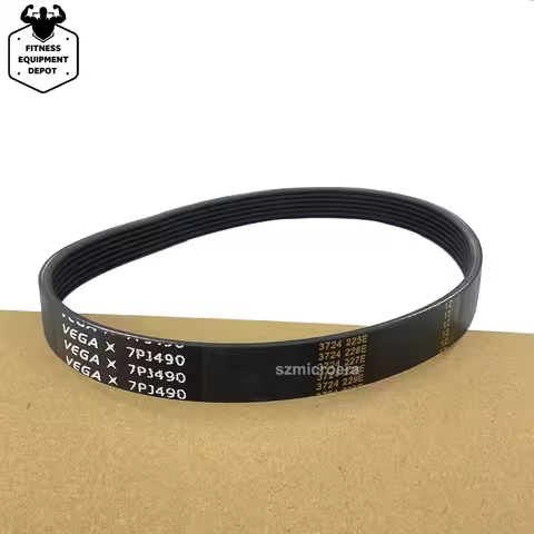 1pcs VEGA Belt Lawn Mower Drive Belt 6PJ490 7PJ490 Metric Garden Grass Cutter Transmission Belt Lawn