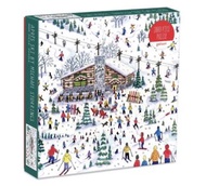 現貨 美國拼圖 Galison 1000片 聖誕節 冬季 滑雪 Michael Storrings Apres Ski