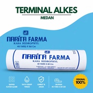 Narita Farma Large Roll Gauze 80cm x 40yard Hydrophilic Roll Gauze/