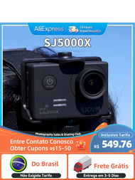 SJCAM SJ5000X Elite 4K FHD Video 30M กันน้ำ2.4G WiFi กล้องเพื่อการกีฬาของแท้หมวกนิรภัยสำหรับจักรยานก