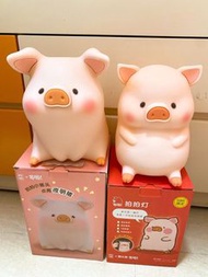 現貨 罐頭豬 lulu豬 小夜燈 交換禮物 lulu pig