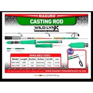 MAGURO WILDLYNX 1.82 M RING FUJI 10-25 LBS MEDIUM HEAVY ROD