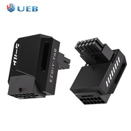 600W 12 + 4pin อะแดปเตอร์5.0 PCIe 16pin 12VHPWR GPU ตัวผู้เป็นคอนเนคเตอร์ตัวเมียสำหรับ3090Ti RTX 407