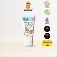 BUDS ORAL GEL FOR BABY TEETH & GUMS [30ML][BUDS ORGANIC][HEARTSOME]