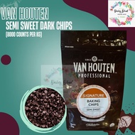 Van Houten Semi Sweet Baking Chips Chocolate