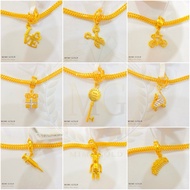 Charm/beads pandora gantung emas 916 (LS)