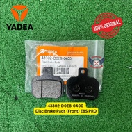 YADEA E8S PRO EV SCOOTER E8S FRONT BRAKE PAD SET Part No 43302-D0E8-0400 / BRAKE BELAKANG BRAKE PAD 