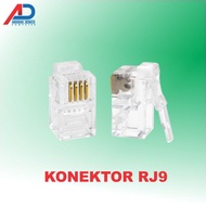 RJ9 4P4C 4 Pin PLUG connector/RJ9 connector