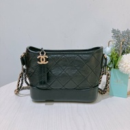 TK1950 Chanel 香奈兒迷你流浪包包Gabrielle Hobo Chain Bag Mini Black