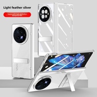 New For VIVO X Fold3 Phone Case Fold3/Fold3Pro With HD Tempered Glass Central Axis Shockproof Phone 