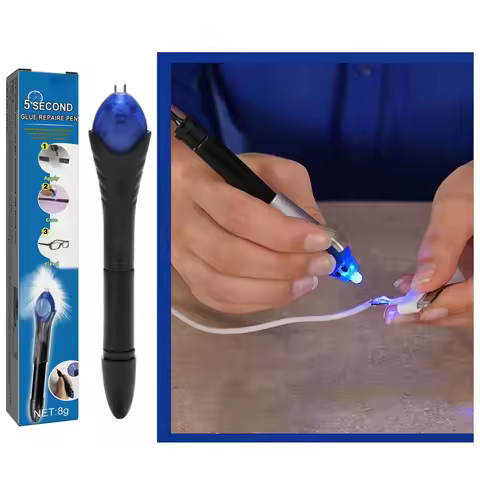 5 Second UV Repair Glue Pen Multifunctional Welding Compound Quick Fix Plastic Ceramic Cable Adhesiv