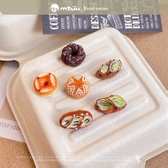 Food And Play Refrigerator Magnet Baking Memo Sticker Decoration French Alkaline Water Bread Magneti
