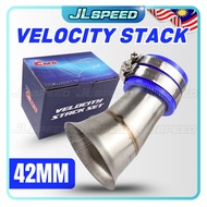 TEQ CMS PCO Trumpet Velocity Stack 42MM For LC135 V8 FI LCV8 LC V8 FI Standard Throttle Body