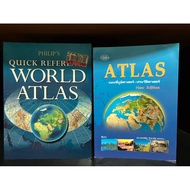 Used Second-Hand Book | ATLAS Quick reference world (English) Geography-History Map