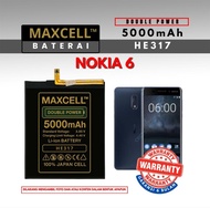 Baterai HE317 Compatible Nokia 6 Double Power 5000mAh
