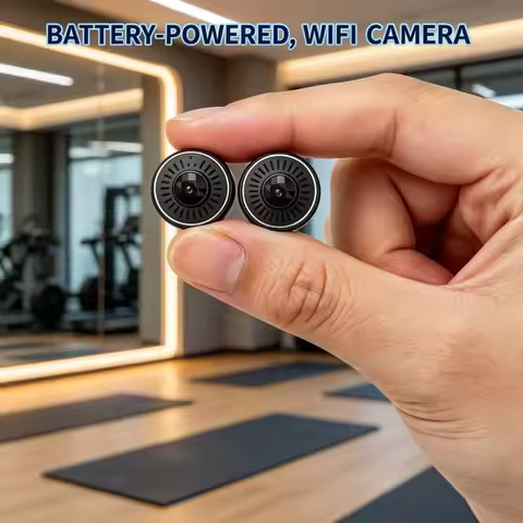 I Brand Ultra-High Definition Small Camera Wireless Monitor Home Wifi Remote Mobile Phone 360-Degree