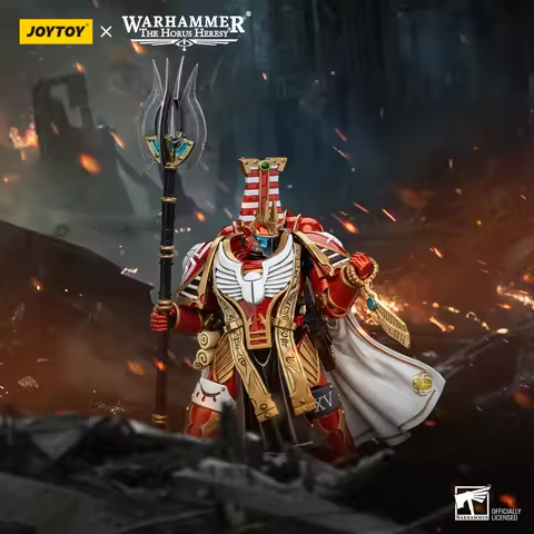 JOYTOY Warhammer 40k 1/18 Action Figures Anime 15.7cm Thousand Sons Legion Librarian Consul