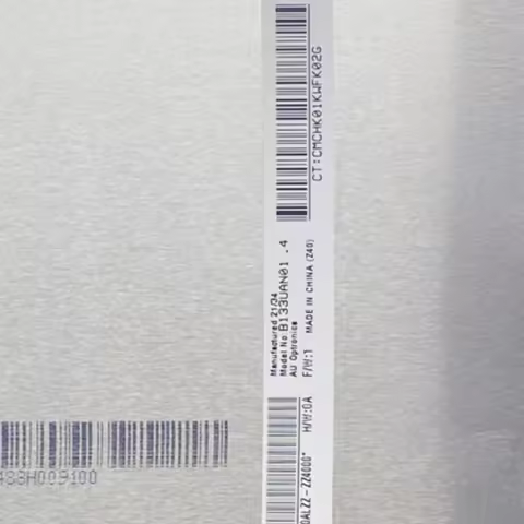 B133UAN01.4 FHD LCD Screen Connector Matrix 1920x1200