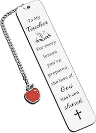Teacher Appreciation Gifts for Women Bookmark End of Year Teacher Gifts Teacher Appreciation Day Gif