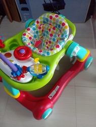 COCOLATTE 2IN1 BABY WALKER AND WALKING TRAINER RED harga sewa 1 bulan