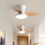 LOCAL STOCK 25 Inches Household LED Ceiling Fan Light 6 Levels Adjustable Frequency Conversion Elect