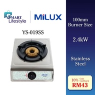 Milux Single Burner Gas Cooker 2.4kW YS-019SS / Faraday single Gas Stove FD-11B / FD-12S / FD-18SS