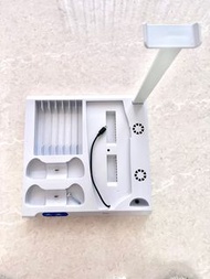 PS5 Slim 散熱底座 手把充電 直立架 遊戲卡收納架 風扇 降溫 搖桿 數位
