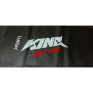 King drag motorcycle seat leather sheet