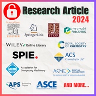 Research Paper | Journal | Article | Science Direct | ResearchGate | Springer | IEEE Xplore Unlock P