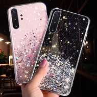 Phone case Huawei Mate 10 20 Lite Honor 7A 7X V30 Nova 2i Nova 6 P smart Z 2019 2020 Bling Star Soft Back Cover