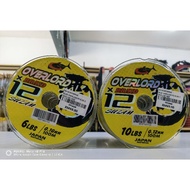 TALI PANCING BENANG G-TECH OVERLOAD BRAID X12 SULAM FISHING LINE