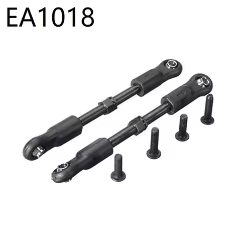 2pcs Steering Link Steering Rod EA1018 for JLB Racing CHEETAH 11101 21101 J3 Speed 1/10 RC Car Upgra