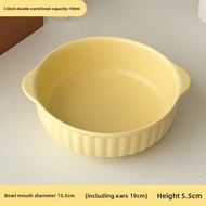 GOIF | INS Style Ceramic Soup Bowl Creamy Style Fruit Bowl