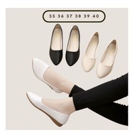 Woman Flats Shoes Slip On Flats Loafers Comfort Flats / Kasut Formal Plain Perempuan / Kasut Flat Of