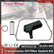 DL501 0B5 Automatic Transmission Gearbox Oil Filter Oil Pan Gasket Kit 0B5321371E 0B5325429E 0B53253
