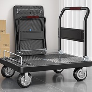 ST/💝Trolley Trolley Hand Buggy Foldable and Portable Handling Household Trailer Platform Trolley Pick up Express Luggage