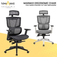 MAXIMUS Ergonomic Office Chair ★ Ergonomic Office Chair ★ Mesh Chair ★ Comfortable Support ★ Self Setup