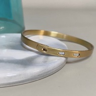 客製化 Antique致敬錶帶款古董手環訂做 孔洞釦頭黃銅手環