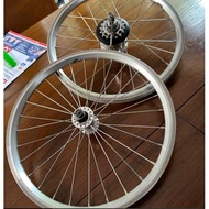 Wheelset sepeda brompton 6 speed ori