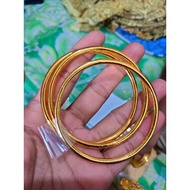Young gold crystal crum keroncong bracelet, can be worn daily wear