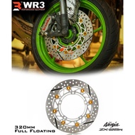 WR3 320mm ZX25R Z900 Front Disc New Ninja 250Fi/ - Disc Brake Disc