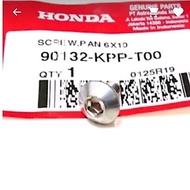 90132-KPP-T00 body bolt screw pan bolt 6x10 for cb 150 cbr 150 GTR 150 sonic 150 cbr 250r original a