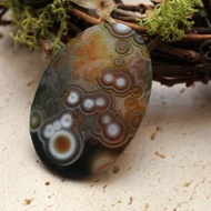 戈壁花眼天珠瑪瑙 開運/招財/防小人